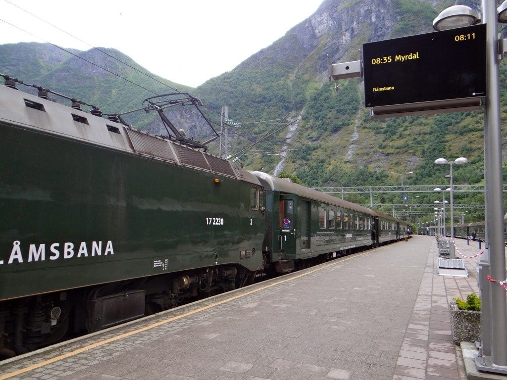 trains in Norway